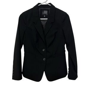 The Limited Women’s Fitted Blazer Jacket Black Collection Two Button Sz Petite 6